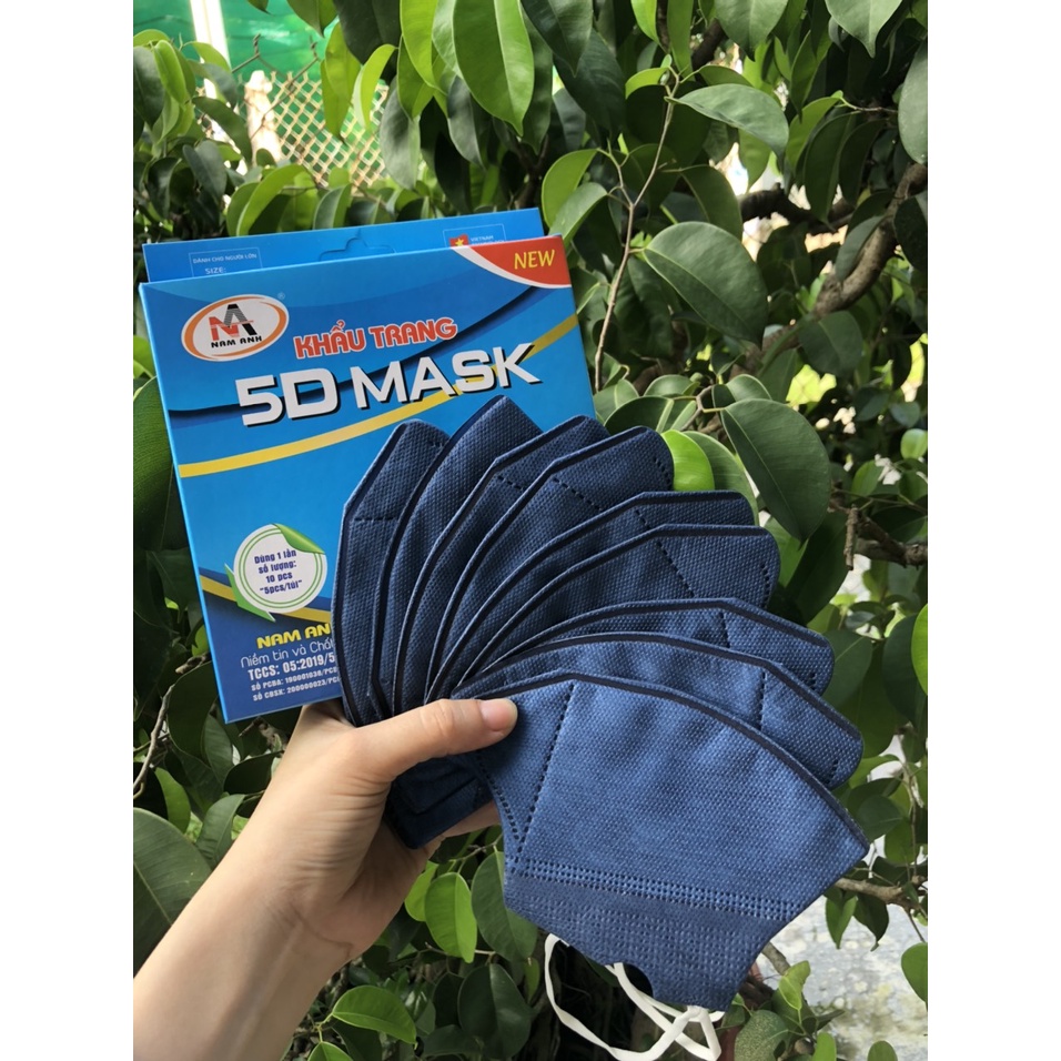 Thùng Khẩu trang 5D Mask  kháng khuẩn quai thun giá sỉ chính hãng Famapro
