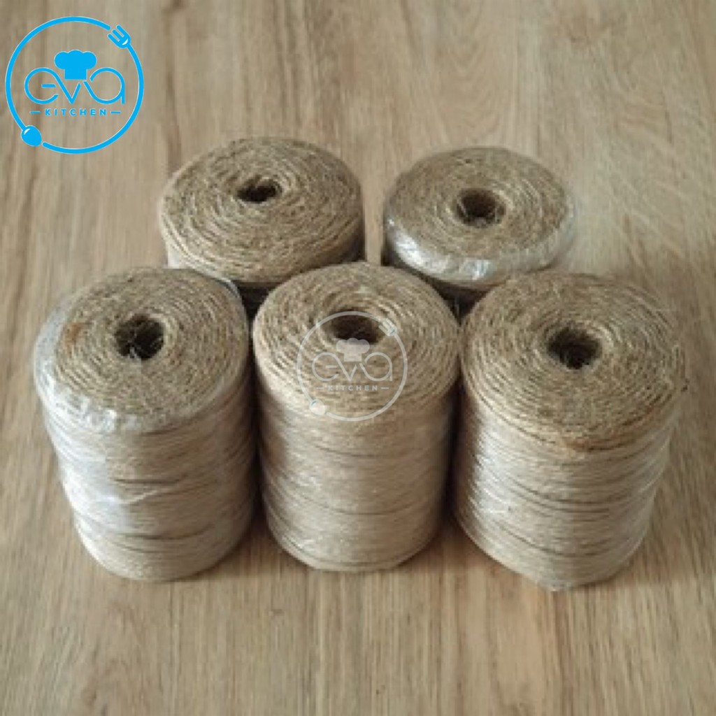 20 Mét Dây Bố Dây Thừng Dây Gai Trang Trí Handmade 2 mm