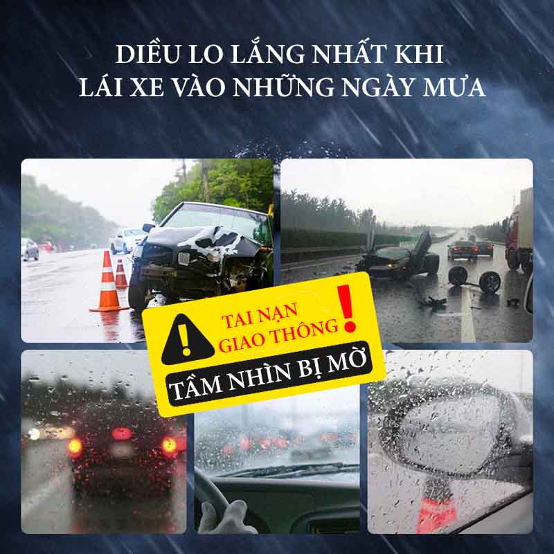 Sáp Phủ Nano Bôi Chống Bám Mưa Trên Kính,Gương Hậu Ô Tô rueFul 100ml VERSION 2 CarZone.Top