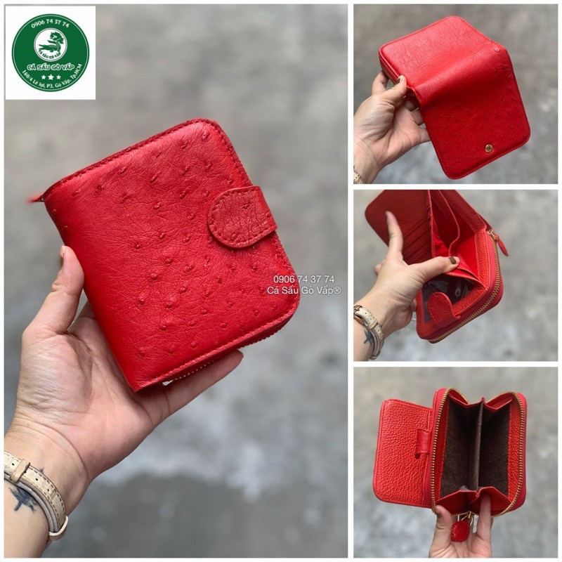 CLUTCH CẦM TAY DA ĐÀ ĐIỂU SIZE 10-12 CA SẤU GÒ VẤP