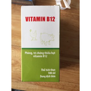 Vitamin B12 TA giải độc, sốc phân, sốc thuốc cây lan, không phun rễ