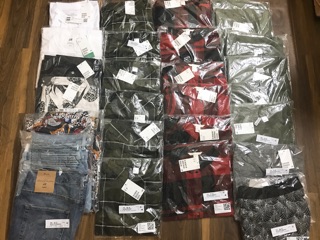 Áo sơ mi kẻ caro H&M