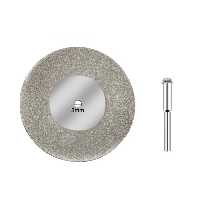 Đĩa Cắt Kim Cương 50 / 60mm Kèm Trục 3mm Tiện Dụng