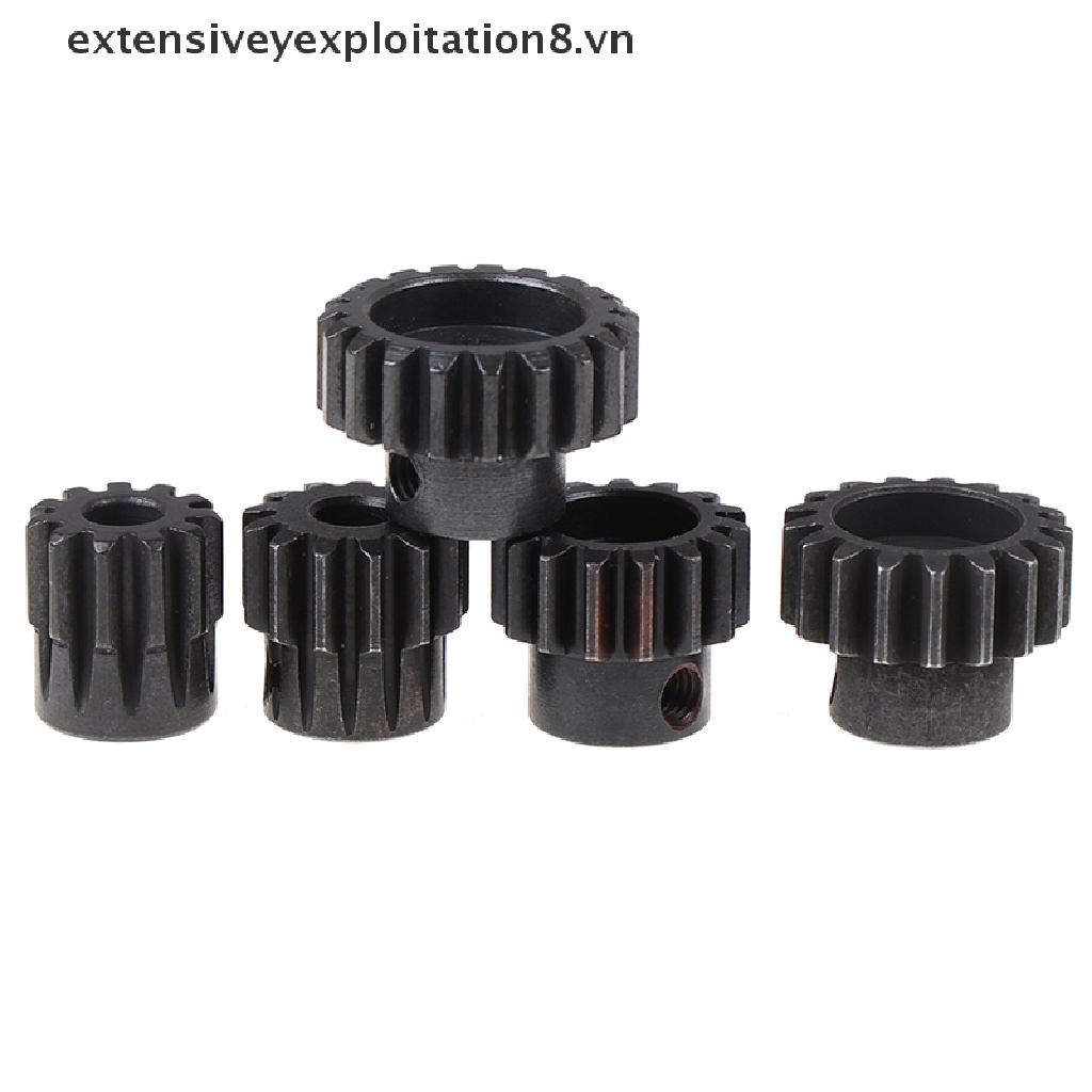 Bộ Bánh Răng Động Cơ M1 5mm 11t 13t 15t 17t 19t Cho Xe Điều Khiển Từ Xa 1 / 8