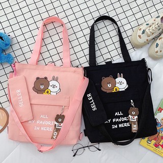 🐻Túi đeo chéo gấu thỏ Cony,túi đeo vai