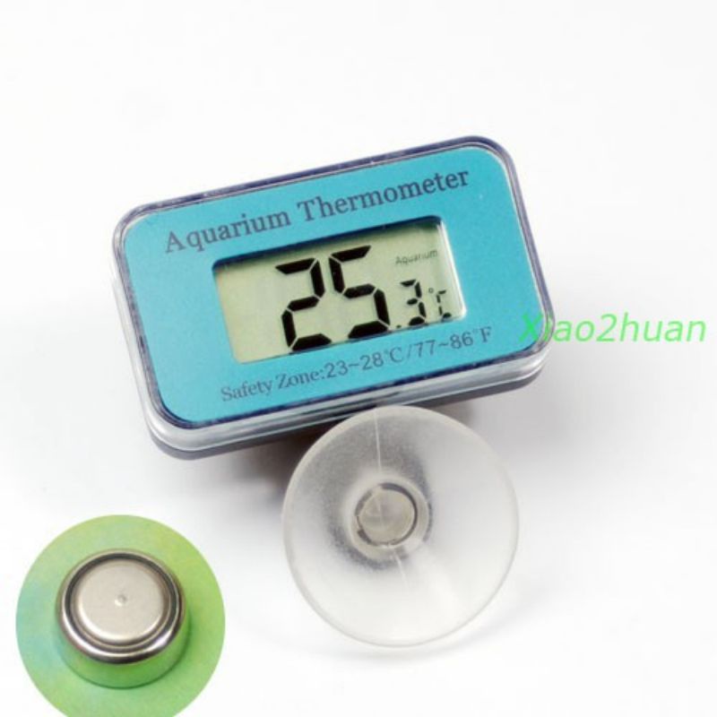 Nhiệt kế điện tử hồ cá (có sẵn pin)
