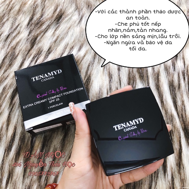 PHẤN ĐA NĂNG TENAMYD CANADA EXTRA CREAMY COMPACT FOUNDATION