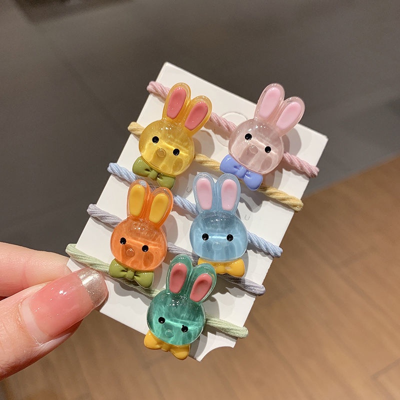 Dây Buộc Tóc Cao Su Họa Tiết Hoạt Hình Phong Cách Hàn Quốc Đáng Yêu Dành Cho Trẻ 2022