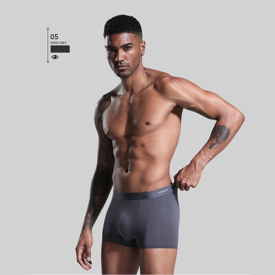 Quần lót nam thun lạnh siêu mỏng thoáng khí Miiow, quần sịp lạnh boxer Nidoshop - M3801