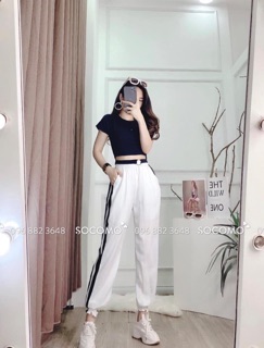 Sét Bộ Crotop Quần Baggy