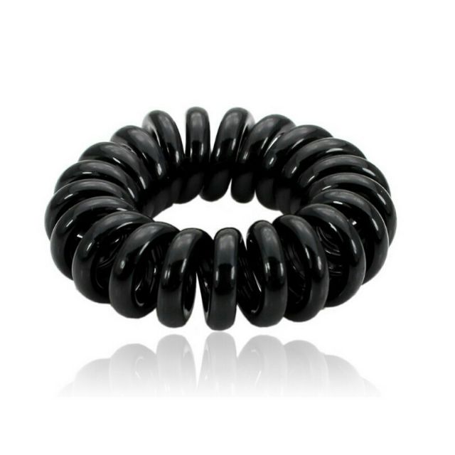 Cột tóc lò xo màu đen (cở 2.5_3cm)