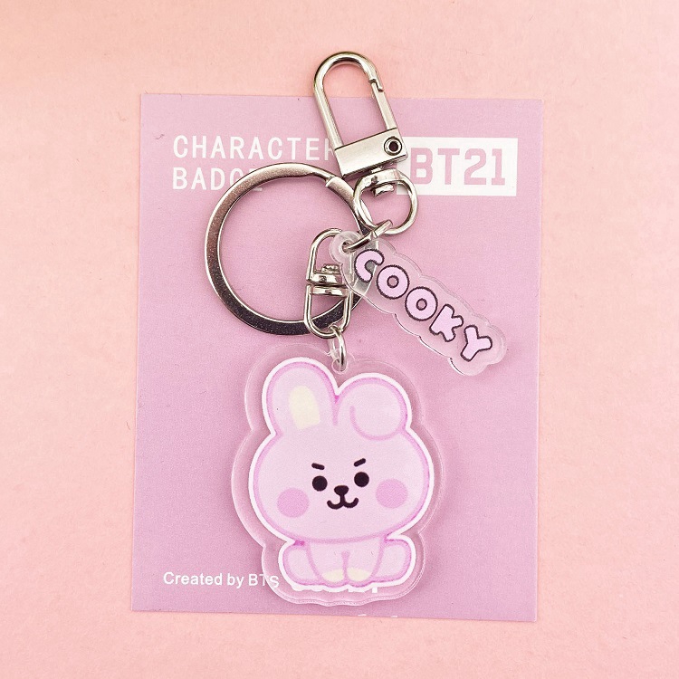 Móc Khóa Hình Các Nhân Vật Bt21 Của Bts