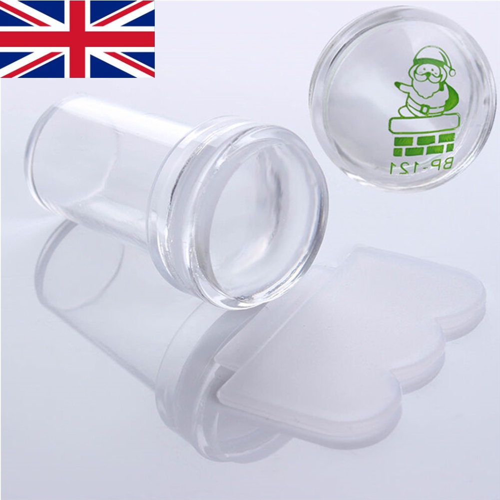 Bộ Dụng Cụ In Hình Móng Tay Nghệ Thuật Cepsn Bằng Silicone 2.4Cm