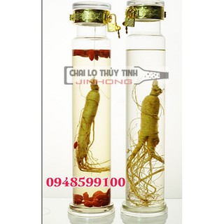 Bình Ngâm Rươu Nhân Sâm 1 Lít Cao Cấp Có Khóa