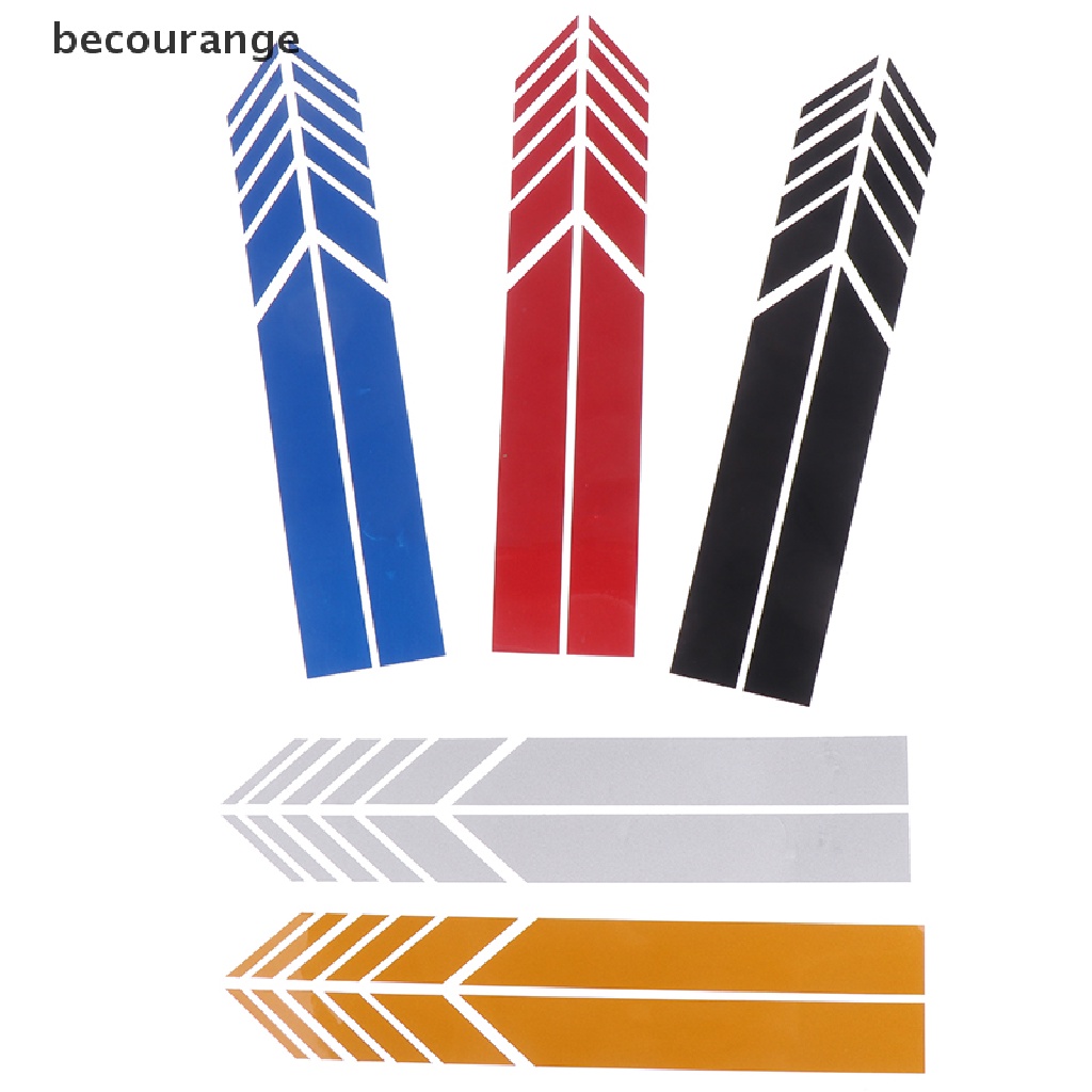 Bộ 2 Miếng Dán Trang Trí Gương Chiếu Hậu Xe Hơi Họa Tiết Kẻ Sọc