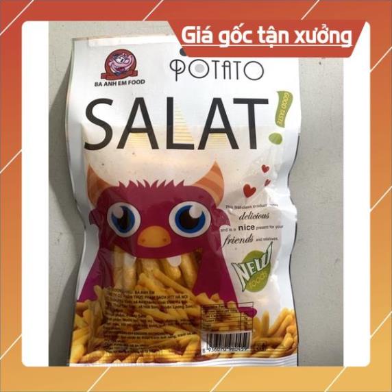 [ICLN9 giảm 5K cho đơn hàng 50k] Snack Potato Salat 10 Gói Ba anh em Food Đồ Ăn Vặt Ngon Giá Rẻ