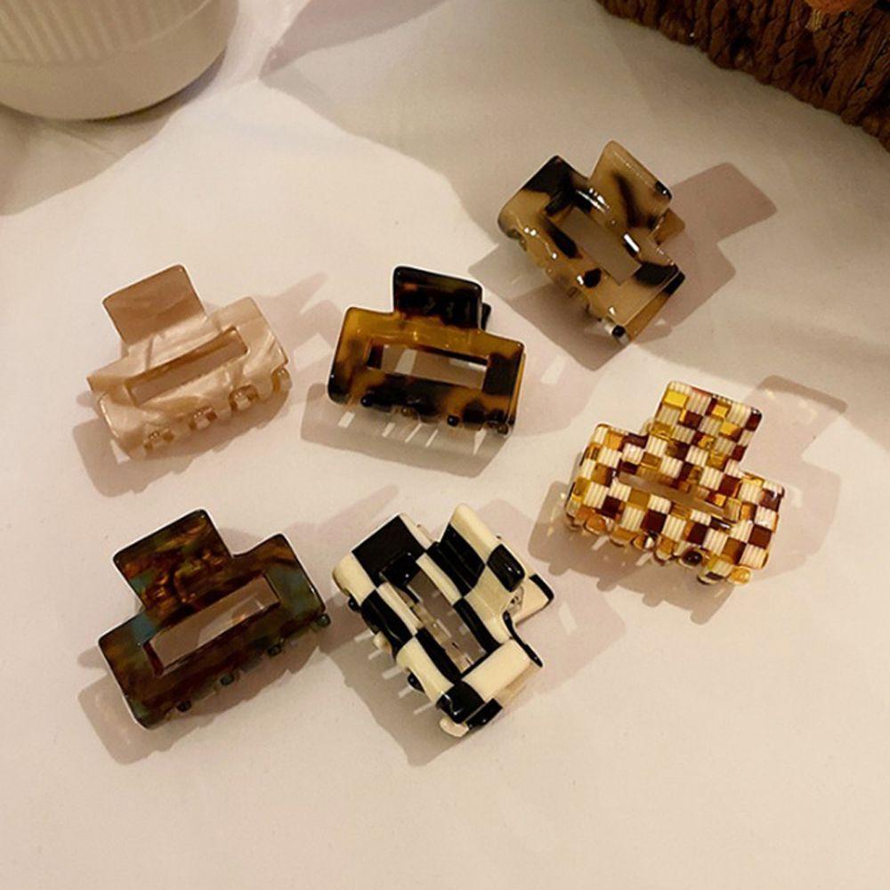 Kẹp Tóc Họa Tiết Da Báo Phong Cách Vintage Thanh Lịch WMES15H