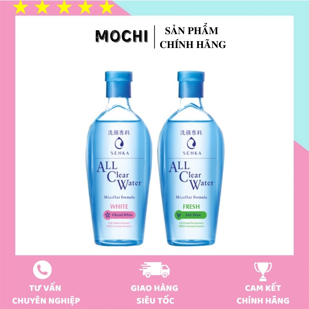 Nước Tẩy Trang Senka All Clear Water Fresh 230ml