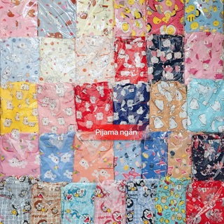 Combo khách sỉ 40 bộ ngắn pijama + kimono