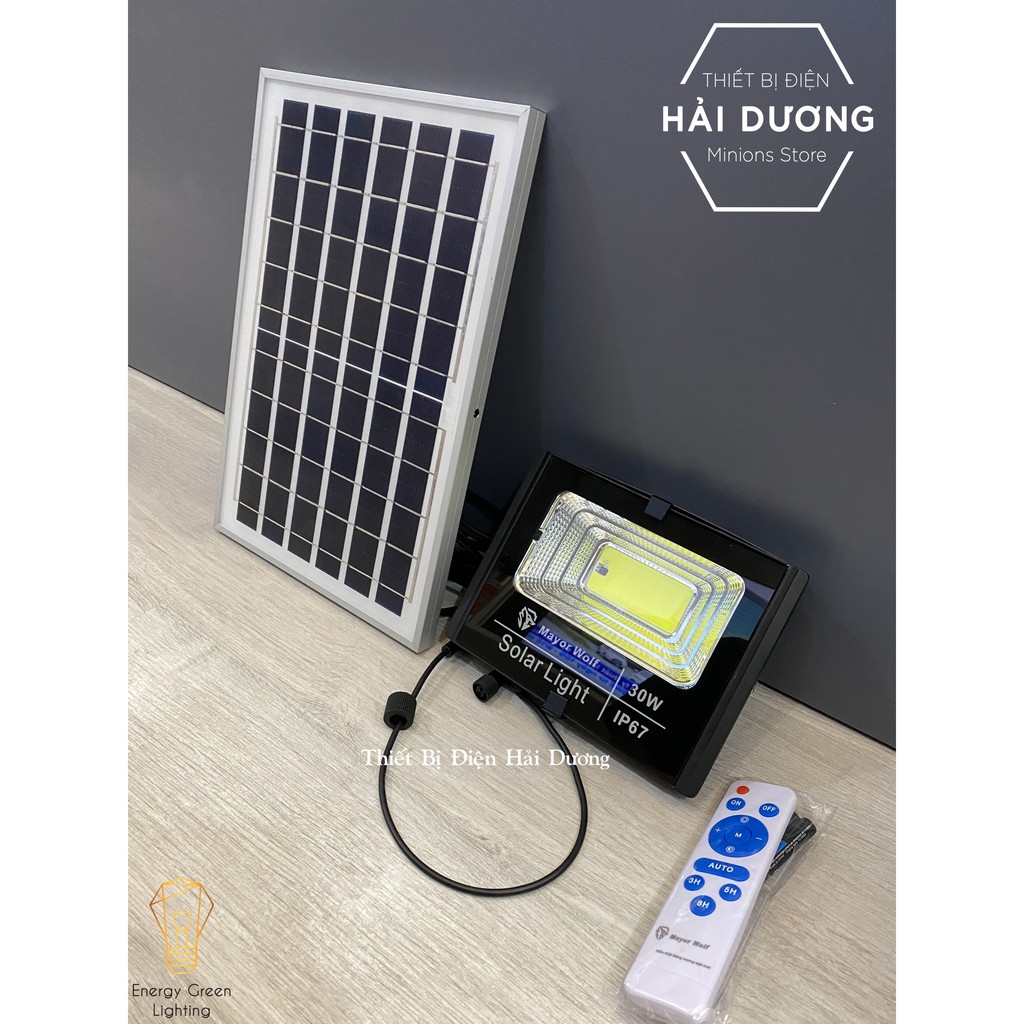 ĐÈN NĂNG LƯỢNG MẶT TRỜI SOLAR LIGHT TGD-8825 công suất 30w/40W/60w công nghệ IP66 chống nước