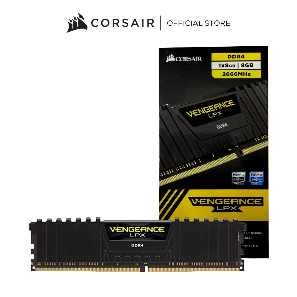  Ram PC Corsair Vengeance LPX 8GB 2666MHz DDR4 CMK8GX4M1A2666C16