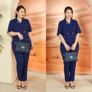 Set vest xanh than tươi