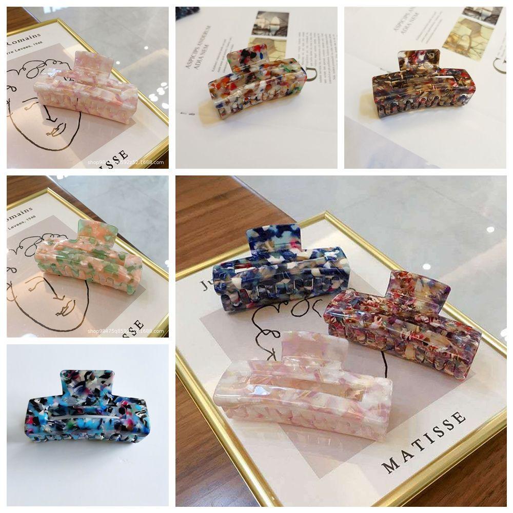 JUNE Kẹp TóC MàU Trơn Trong SuốT ThờI Trang Cho Nữ