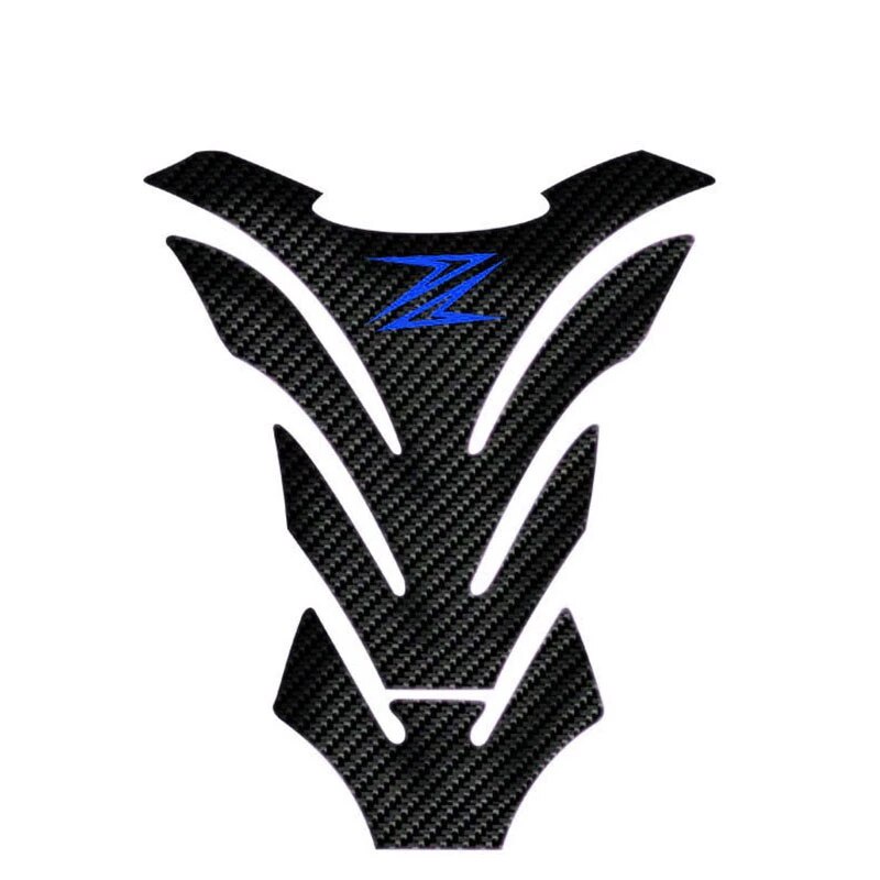 Miếng Dán Sợi Carbon Bảo Vệ Bình Nhiên Liệu Xe Mô Tô Kawasaki Z650 Z750 Z800 Z900 Z1000 Z900RS Z300