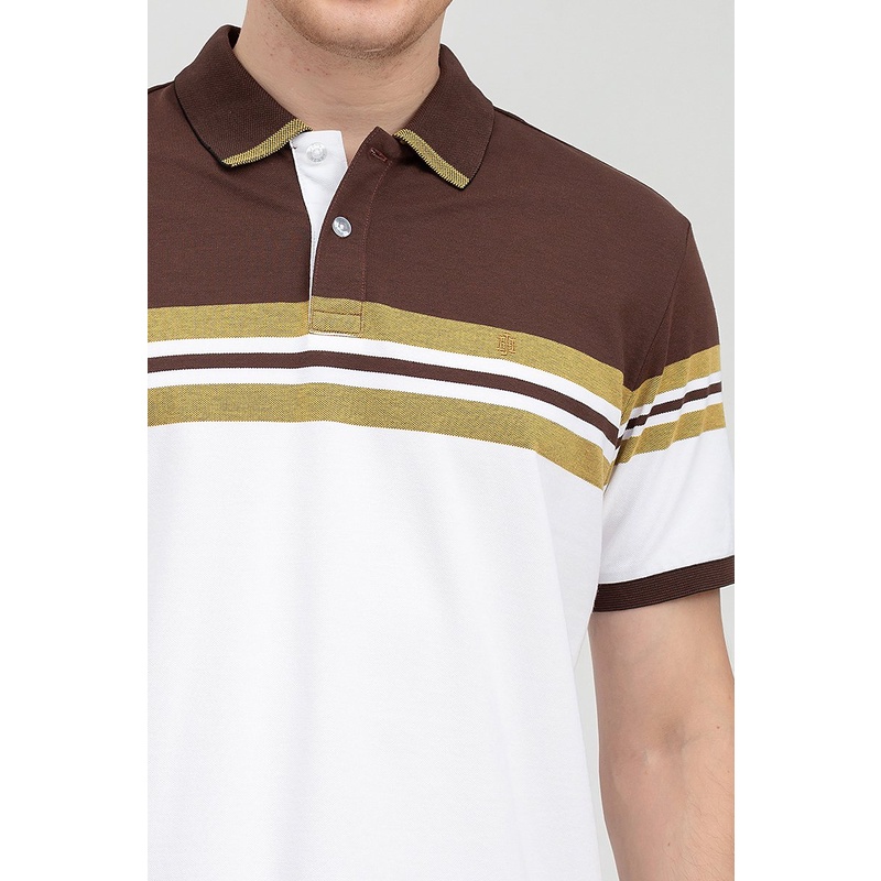 Áo thun nam cổ bẻ phối màu , chuẩn form, sang trọng, thanh lịch John Henry - KS22SS05C-SCHE