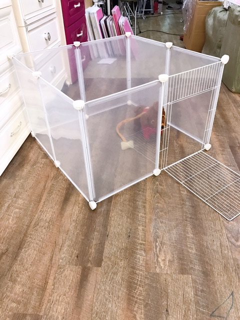 Quây cũi cún mẫu siêu HOT Size 37x 47cm.