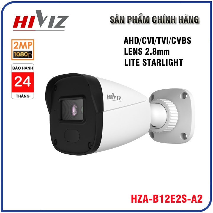 Camera Hikvision DS-2CE16D0T-IRP Full HD 1080P-2M | Camera Hiviz  PRO 2.0MP 2.8mm, LITE Starlight