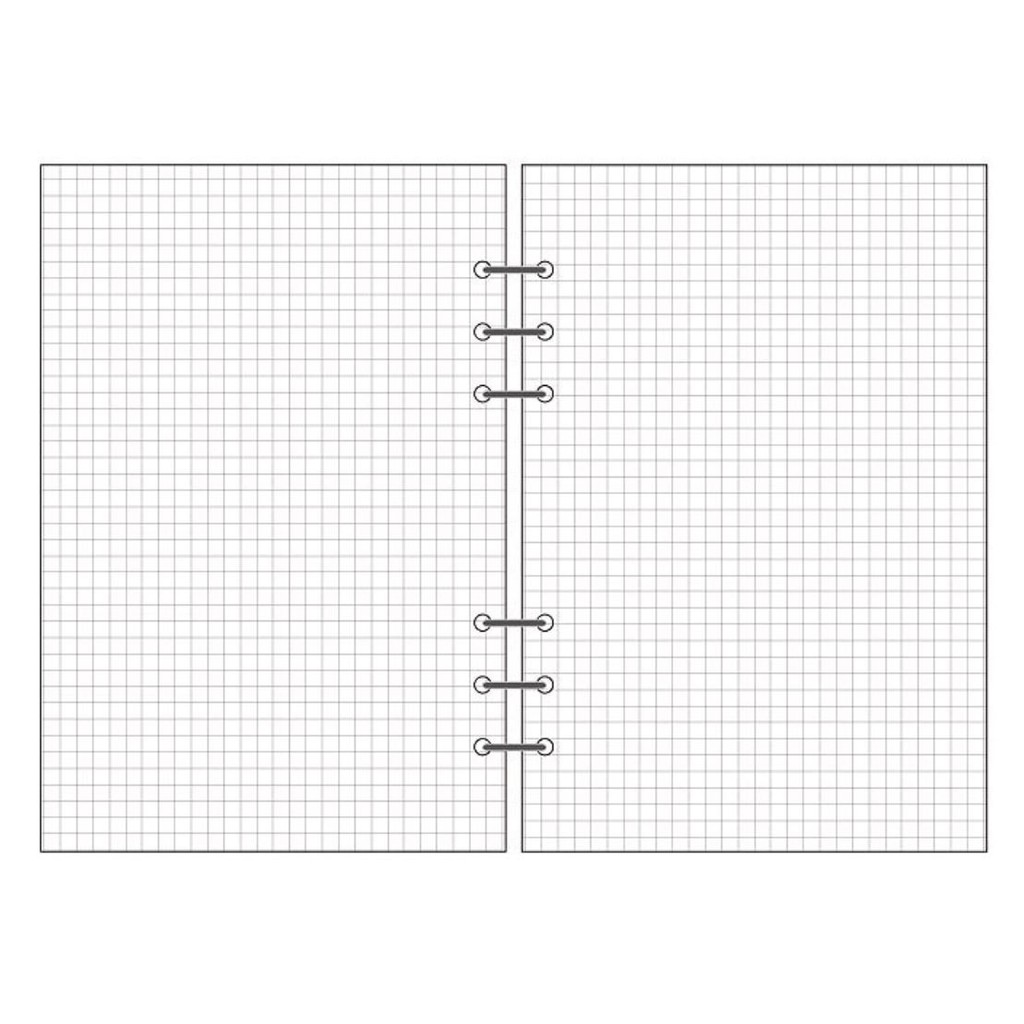 Ruột sổ còng giấy Refill 6 lỗ A5 A6 A7 làm sổ planner bullet journal