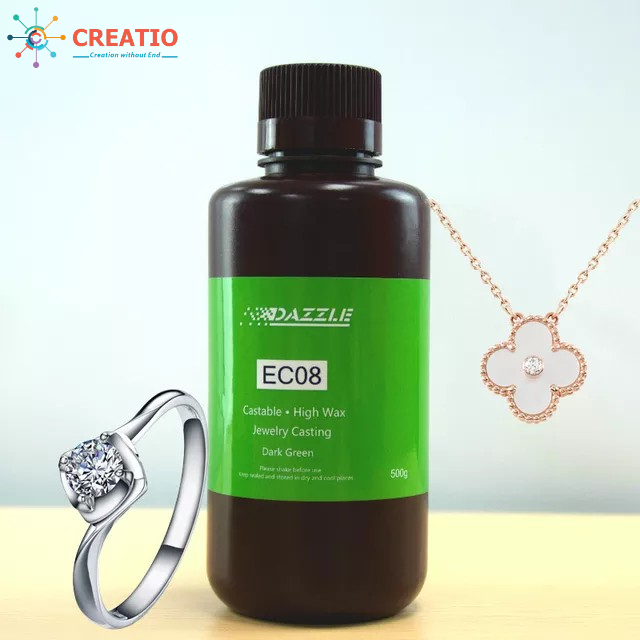 Resin Casting Jewelry DAZZLE EC08 - Nhựa in 3D Resin đúc trang sức