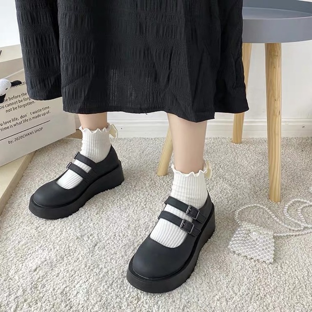 L14 Giày Lolita đế cao nữ sinh Nhật Bản 2021 | BigBuy360 - bigbuy360.vn