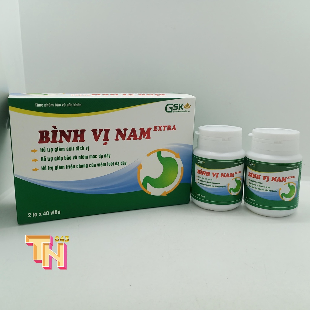 Bình Vị Nam Extra - Hỗ Trợ Giảm Axit Dịch Vị, Bảo Vệ Niêm Mạc Dạ Dày, Giảm Triệu Chứng Viêm L