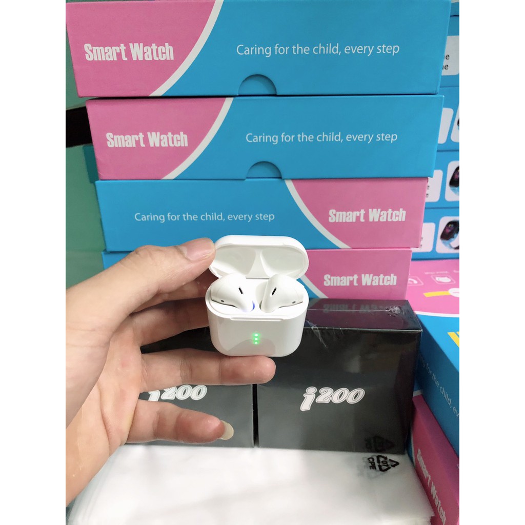 Tai nghe bluetooth nhét tai i200 TWS kết nối không dây bluetooth