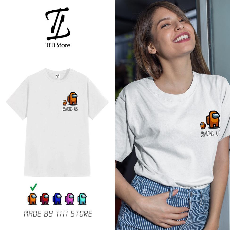 SALE- Áo thun Nam/Nữ - Game AMONG US - áo Game chất