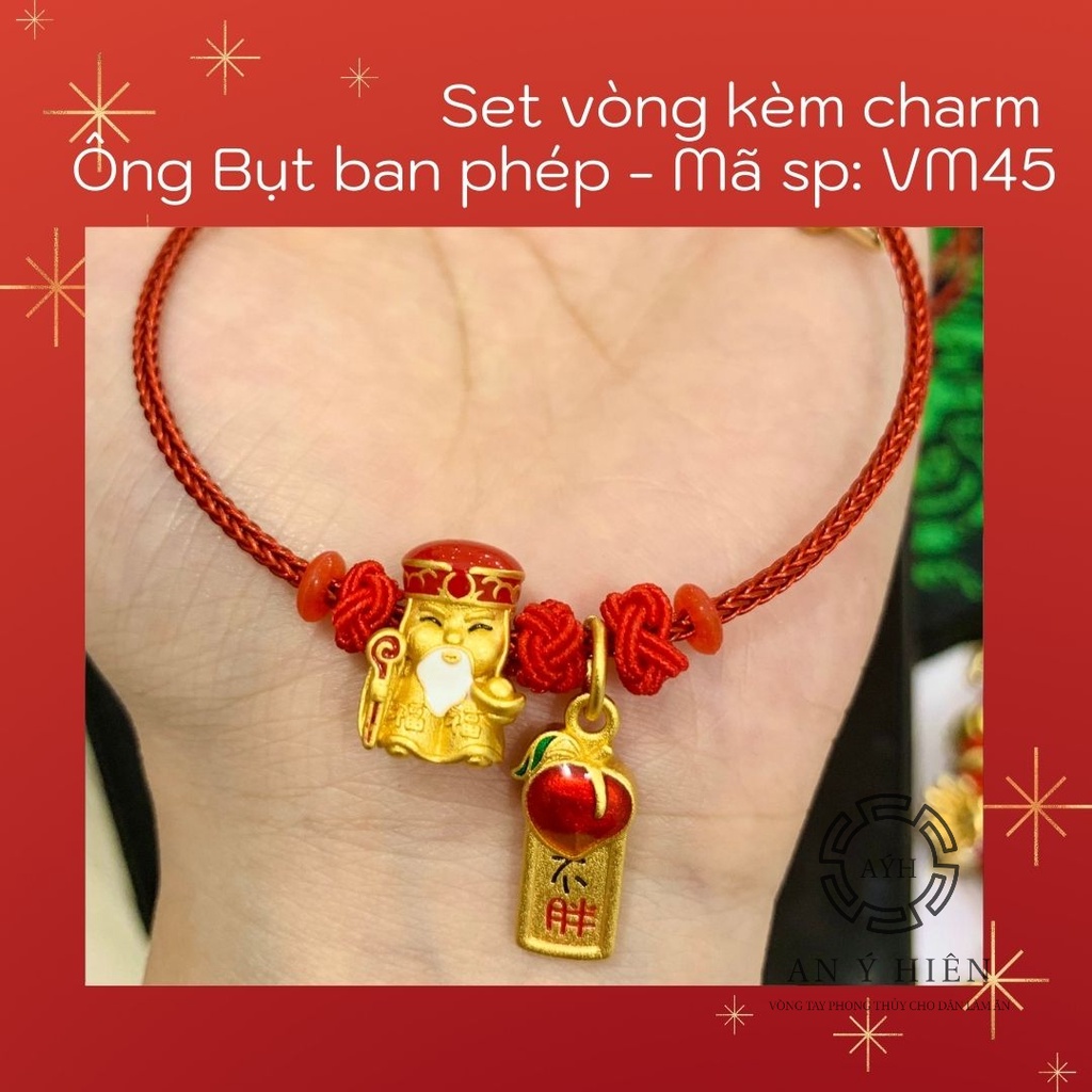 SET charm Ông bụt ban phép màu VM45 ( An Ý Hiên)