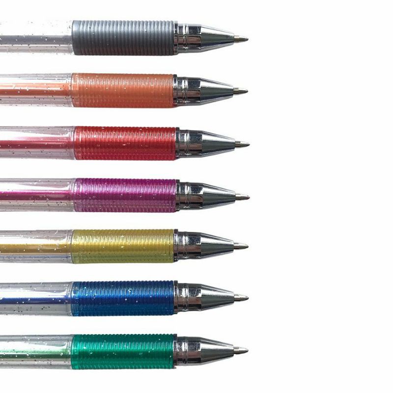 Set 8 cây Bút Gel Glitter - Nhũ Kim tuyến hương trái cây