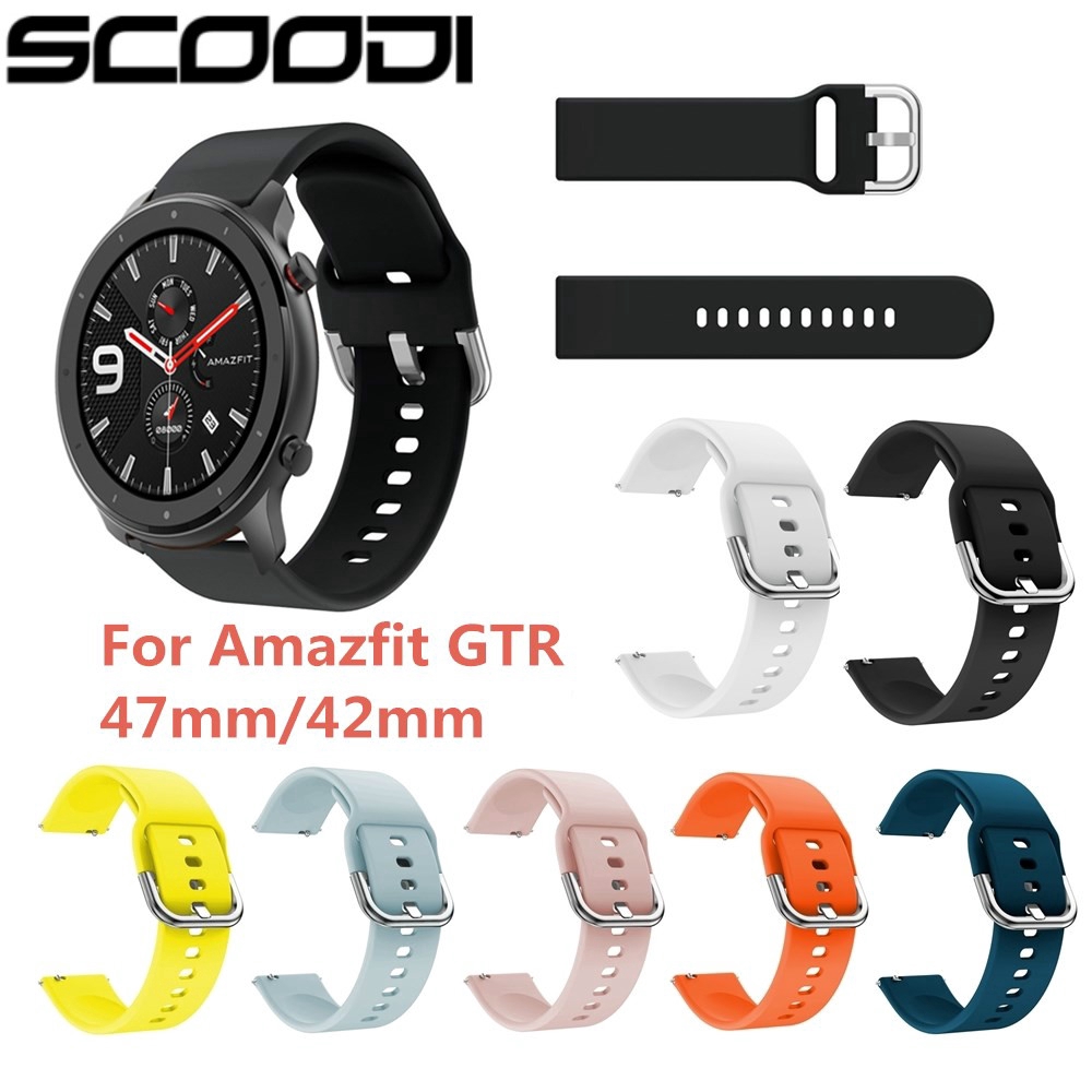 Dây Đeo Silicon Thay Thế Cho Đồng Hồ Thông Minh Huami Amazfit GTR 3/3Pro /GTR 2/2e/2eSIM /GTR 47mm/42mm