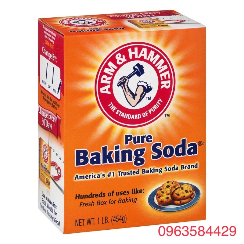 Bột Pure Barking Soda Mỹ 454g