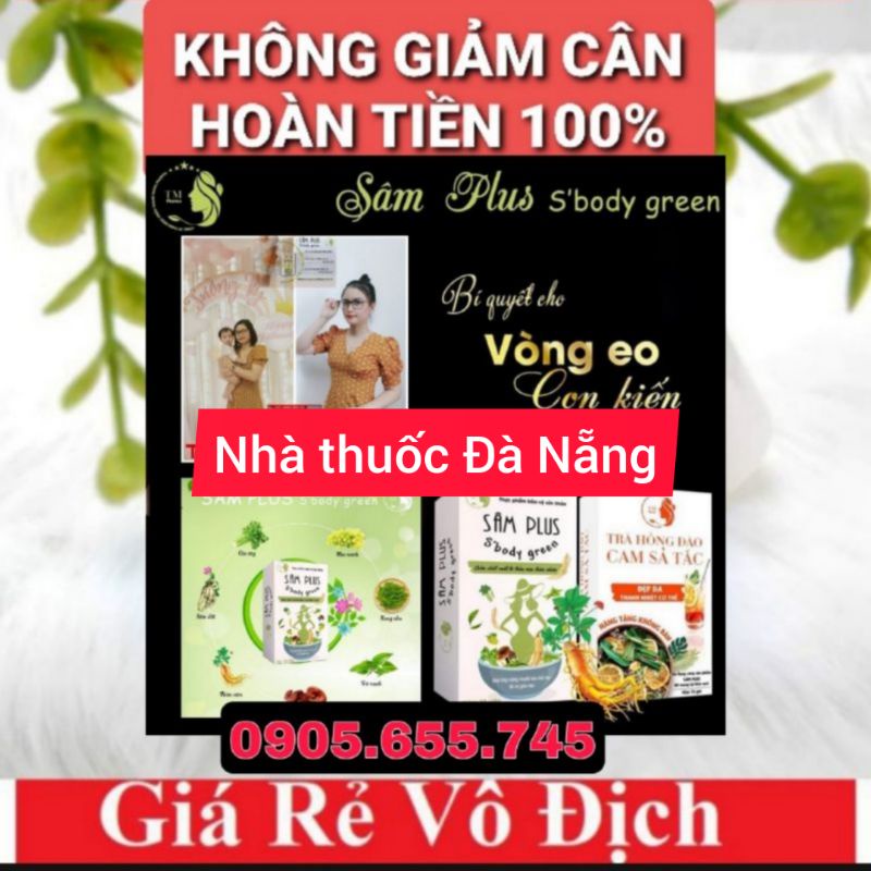 [Chính Hãng] Kẹo Giảm Cân - Sâm Plus S'body Green ( 5 viên)