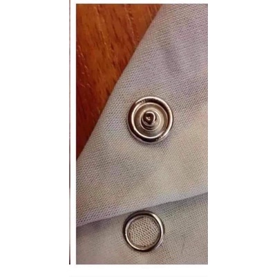 Nút bấm sắt vành sơ sinh 15 màu