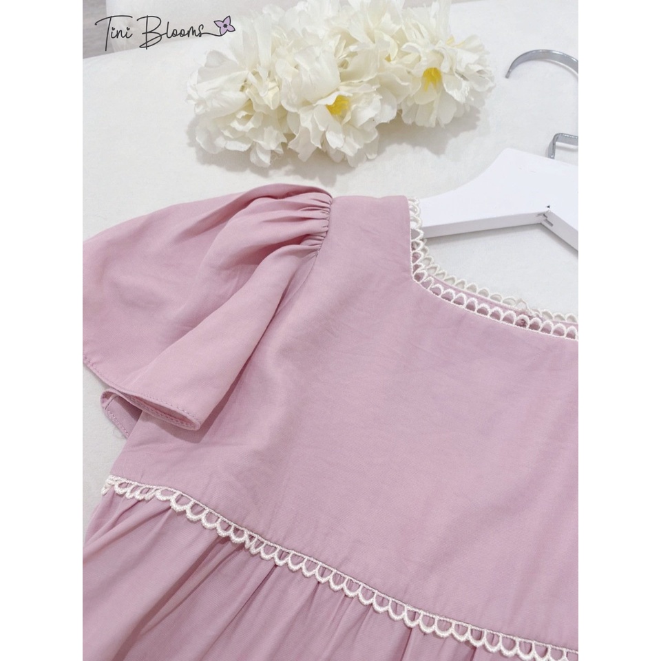 Váy babydoll cánh tiên cho bé gái từ 2-10 tuổi Tini Blooms MS17