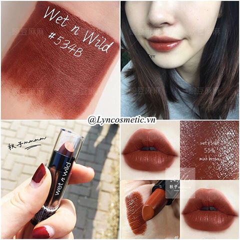 SON MÔI WET N WILD SILK FINISH