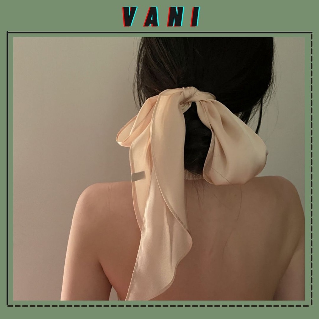 Khăn Lụa Size To Buộc Tóc Đa Năng - Vani Store
