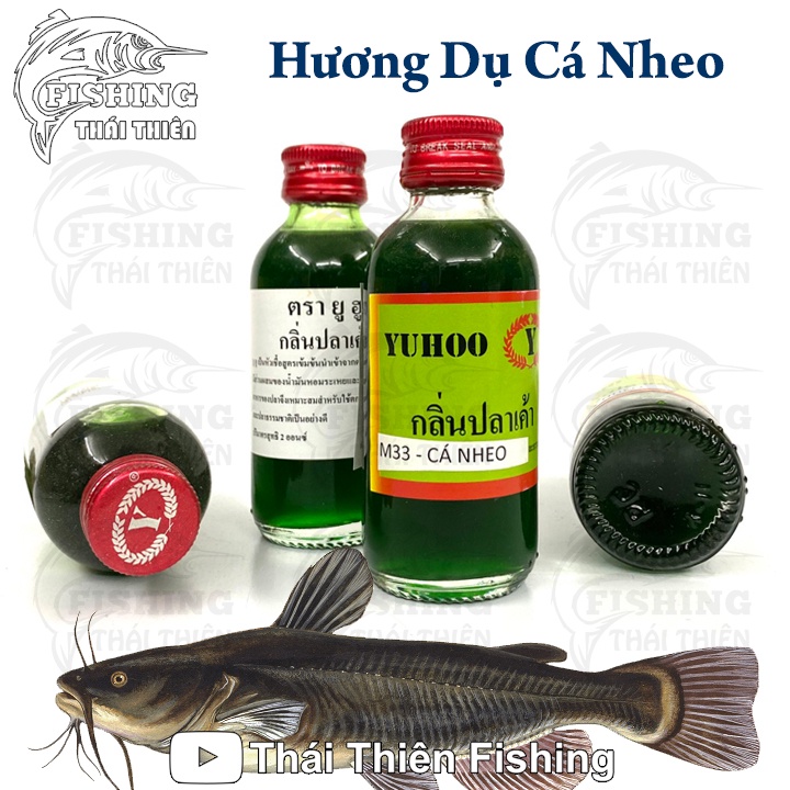 Tinh Mùi Câu Cá, Hương Dụ Cá Nheo Xuất Xứ Thái Lan Chai 58ml