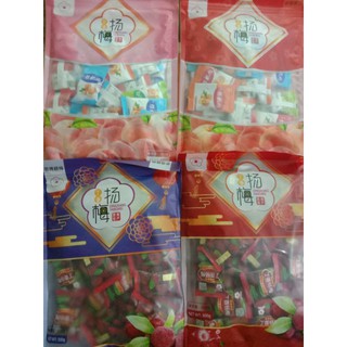 ô mai thanh mai chua ngọt , đào cay bịch 300g