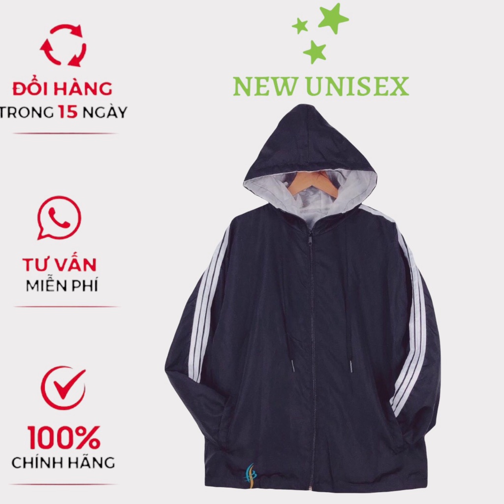 Áo Khoác Dù In Chữ THE FAMILY Kết Hợp Sọc Ngang Vai Siêu Hot TP [NewUnisex]