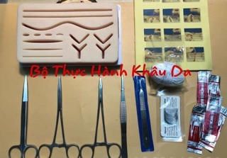 Bộ thực hành khâu da [Tặng sách thực hành]